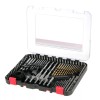 Hyper Tough 100 Piece Wood Metal Masonry Drill Bits Nut