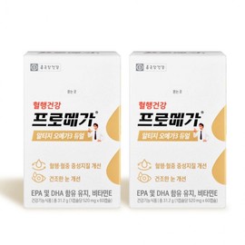 Chong Kun Dang Health Promega rTG Omega-3 Dual 60 Capsules 2 Units