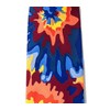 Far Out Tie-Dye Red Microfiber Tie
