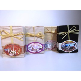 3 + 1 FREE Greek Olive Oil Soaps, Donkey Milk/Magnolia/Lavender + Lava