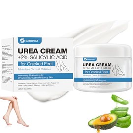 Crema Hidratante para Pies: 50g Crema para Pies Resecos y Agrietados - Urea 40 con ácido SalicíLico, para Mano Resecos y Agrietados