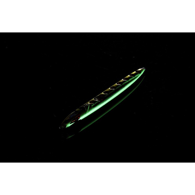 The HitMan Lures H06713GW110 Metal Jig, Orange, 3.9 oz (110