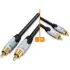 Hicon Ambience HIA-C2C2-0150 RCA Cable Triple Shielded 1.5 m RCA