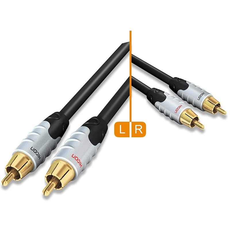 Hicon Ambience HIA-C2C2-0150 RCA Cable Triple Shielded 1.5 m RCA