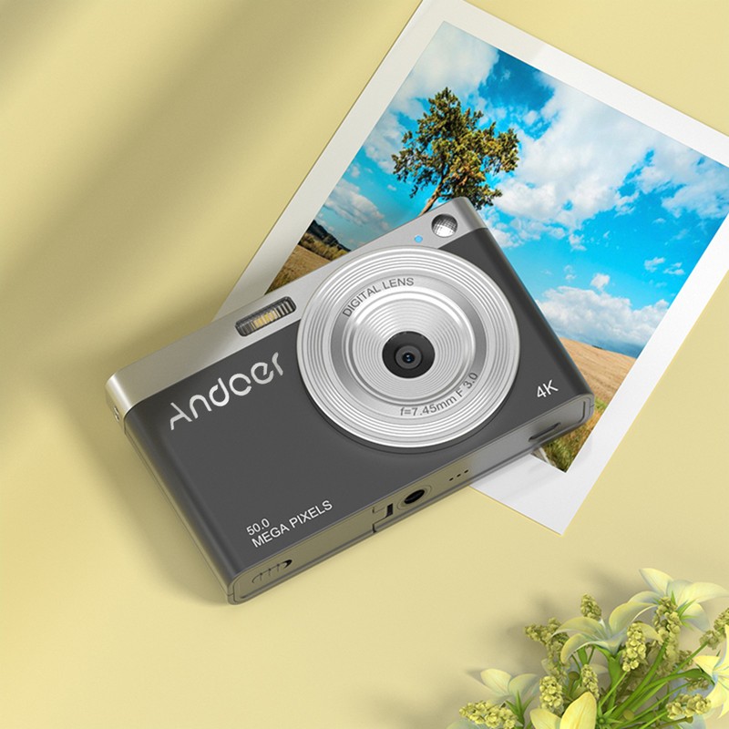 Kids Digital Camera 4K 50MP HD Digital Camera 16X Digital