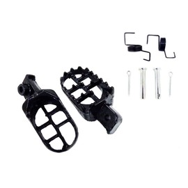 Dirt Bike Foot Pegs, Motorcycle Footpegs Pedals for 50cc 70cc 90cc 110cc 125cc Dirt Bike Honda XR50 CRF50F CRF70F CRF80F CRF100F CRF150F