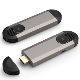 Wireless HDMI Transmitter and Receiver Set, Wireless HDMI Transmitter & Receiver, Full HD, 1080P @ 60Hz, 2.4G/5GHz, Up to 30M Wireless Video Transmission, HDCP Supported, ≤0.01 Seconds Low Latency, Screen Audio Synchronization, For Video, Audio, Televisi
