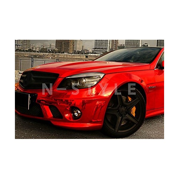 ka-rappingusi-to 152 cm X 30 cm Plated Red Red Chrome
