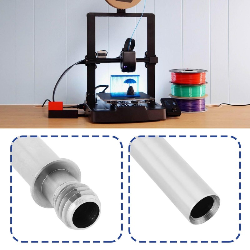 Create idea 4 Pcs Stainless Steel Nozzles M6 3D Printer