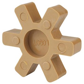 Dayton L099/L100 Hytrel Jaw Coupling Insert, Rated Torque: 1134 in.-lb, Max. RPM: 7000 Tan 29HZ15-1 Each