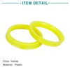 ACROPIX 66.6 to 57.1mm Hub Centric Rings Yellow - Pack