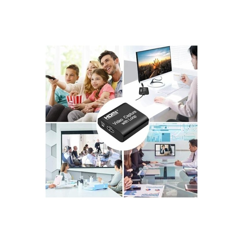 HDMI 4K Video Capture Card HDMI to USB 2.0 Video