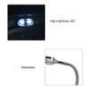 Desk Clip Clamp Flexible Magnifier Adjustable LED Magnifying Glass Jewelry