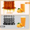 5.8" Juicer Machines, Masticating Juicer with 99% Juice Yield,Cold Press