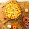 2.4QT Square Glass Baking Dish - 9x9In Square Baking Dish