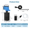 DaToo Aquarium Filter 5-15 Gallon Fish Tank Filter 120GPH Powerful
