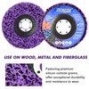 7 Pack Paint Eater Strip Disc Angle Grinder Rust Removal