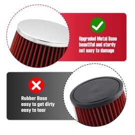 Upgraded Mini Bike Air Filter Adapter Kit for Predator 212cc Coleman CT200U CT200U-EX BT200X KT196 224cc 196cc 6.5hp Honda GX160 GX200 Engine Go Kart Performance Parts