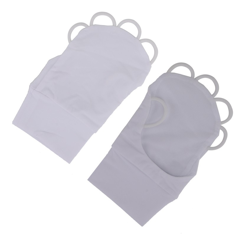 Elastic Golf Half Finger Glove Men Women Ice Silk Sunscreen