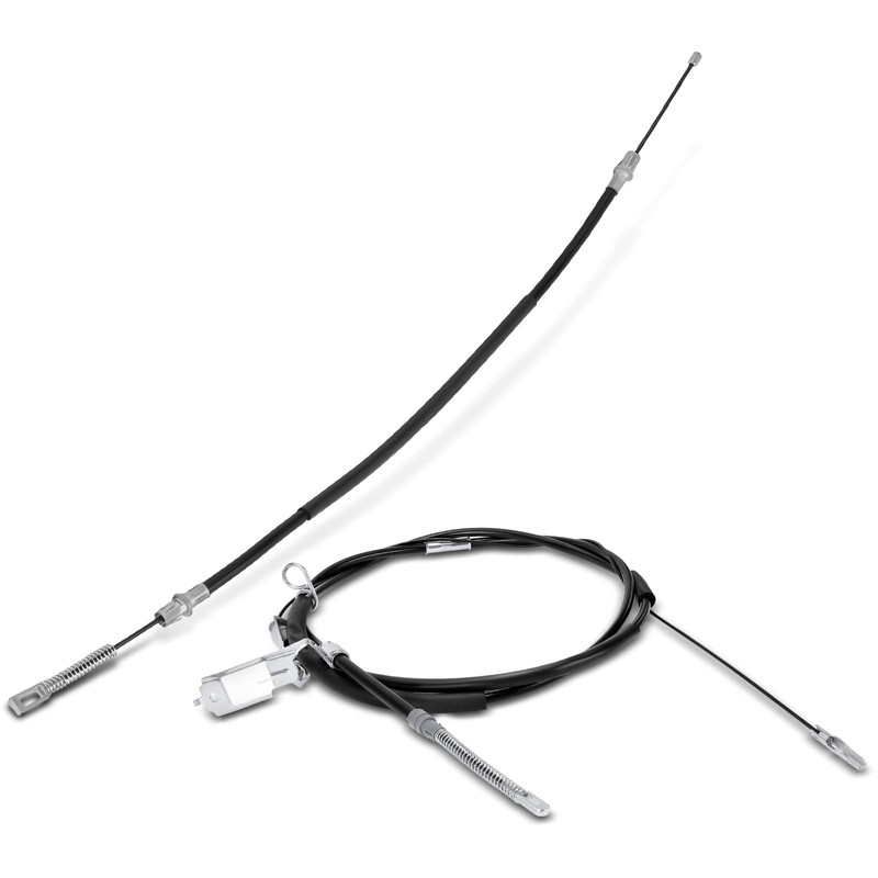 A-Premium Rear Driver and Passenger Side Parking Brake Cable Assembly
