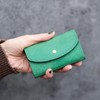 AURAMU MARGOT LUIGI Key Case, Italian, Leather, Coin Purse, Genuine
