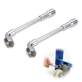 L Type Hex Wrench, Through Wrench, Angle Open Socket, L-Type, Hex Spanner Repair Tool, Multi Tool, Allen Allen Wrench for Bicycle Maintenance and Repair