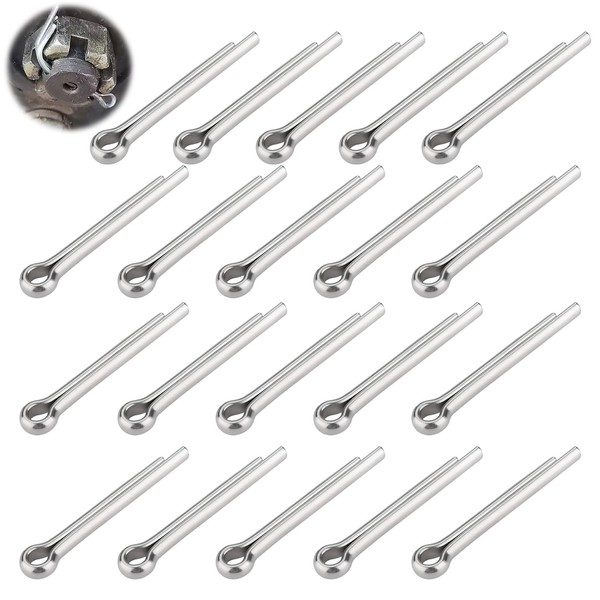 Yenblow 20 Pcs Marine Engine Propeller Fixing Hardware Cotter Pins,