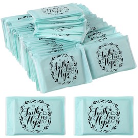 Paquete de 60 Pañuelos de Bolsillo de Viaje con Refranes Pañuelo Facial de Papel de 3 Capas a Granel Pañuelos Individuales de Tamaño Billetera Bolsa de Monedero para Regalo (Estilo Breve)