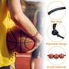 KOQAIIZ Pack of 10 Football Bracelets for Children, Basketball, Basketball