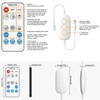 PAUTIX WiFi/Bluetooth LED Controller for LED Strip Light 12-24 V,