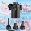 Electric Air Pump for Inflatables,Portable Quick-Fill Air Pump with 3