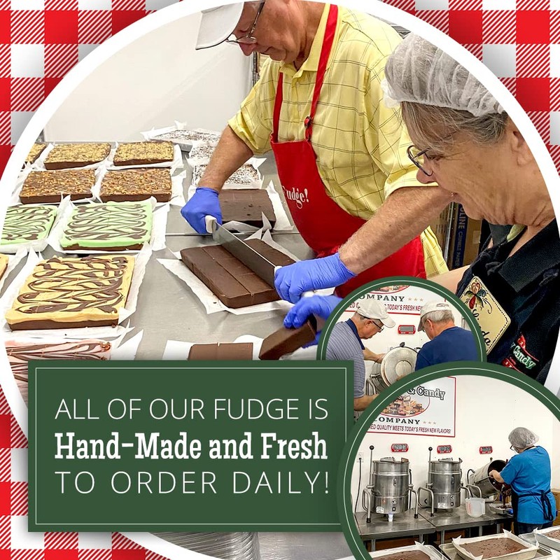 Valley Fudge, Caramel Salted Peanut, Fresh Artisan Fudge, Real Butter,