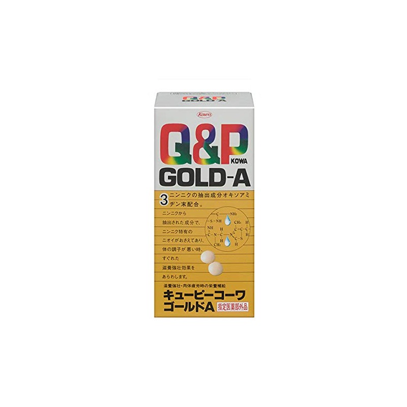Kowa Q&P Kowa Gold A, 180 Tablets (Designated Non-Medicinal Product)