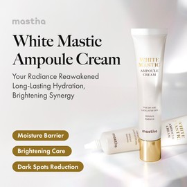 MASTINA Mastic Ampoule Cream (1.35fl oz), Intense Hydrating & Firming Face Moisturizer, The Perfect Partner to the Mastic Ampoule for Ultimate Radiance, Korean Beauty