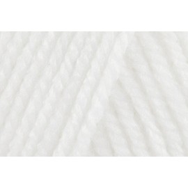 Stylecraft Special Chunky Crochet Yarn, 100% Acrylic Knitting Wool for Blankets, Cushion Covers, Toys, Jumpers - 100g Ball - White (1001) - Single (1 Ball)