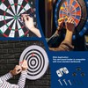Mebamce Portable Dartboard Mounting Bracket Kit, Includes Screws, Nails and