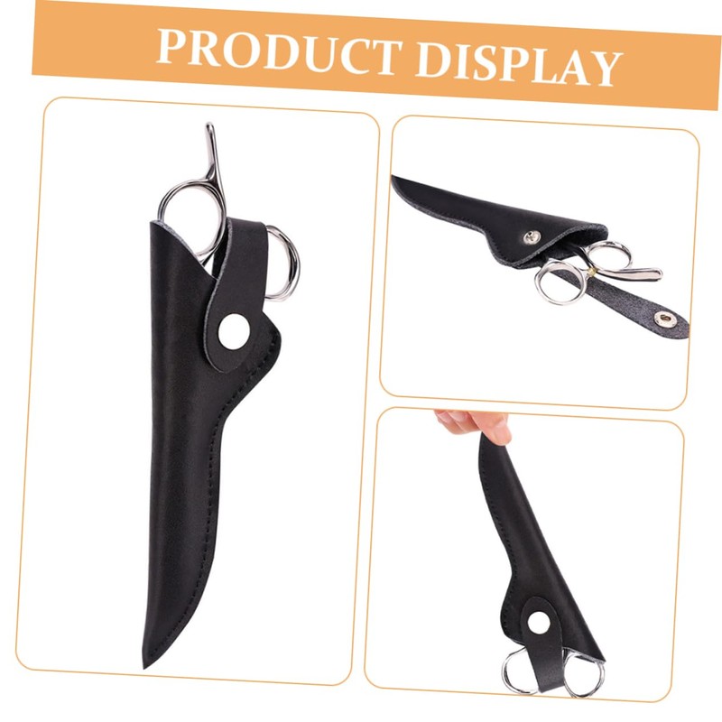 WOONEKY 2pcs Hair Cutting Shear Razor Cases Barber Shears Cover