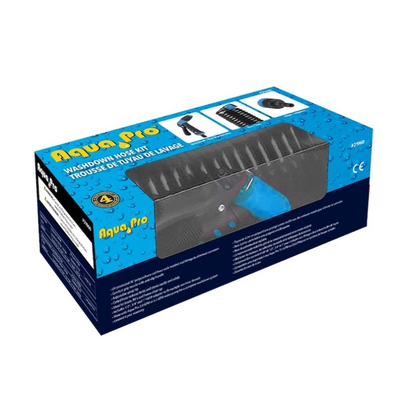 Aqua Pro 21960 Aqua Pro Washdown Kit 20' UV-Protected Polyurethane