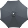 Balcony Parasol, Replacement Cover Parasol 6/8 Struts, Bendable, Parasol 3