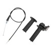 7/8in Twist Throttle Grips with Cable Replacement for CRF KLX