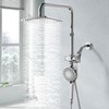 SINGSUO Filtered Rain Shower Head with Handheld Spray Combo, High
