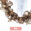 YJINCO YJWO001-dbrn Shichi-Go-San Hair Ornaments Wig, Curly Rope Wig, Bun