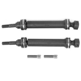2Pcs Front Rear Steel Spline Drive Shaft for TRAXXAS Mini E REVO / Mini SUMMIT 1/16 RC Car