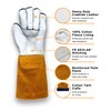 BOCOMAL Classic Welding Gloves,Grain Leather Muliti Tasks,14" Lined Leather Mig/Stick
