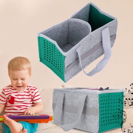 Carrying Case for TonieboxCarrying Case for TonieboxFelt Cloth Case for Toniebox,Carrying Case for Toniebox Starter SetMP3 Player Accessories (Lake Blue)