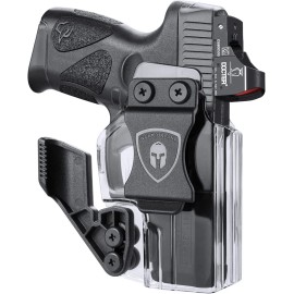 WARRIORLAND Coldres transparentes IWB, corte óptico e garra para Taurus G2C/G3C/Millennium G2 PT111/PT140
