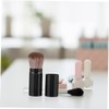 BIUDECO Single Large Blush Brush Retractable Makeup Brush Soft and