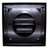 Black Gravity Grille 125 mm / 5 inch External Ducting