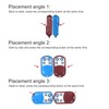 4pcs Key Fob Cloning Remote Control, 433MHz with Keychains Waterproof