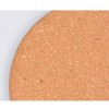 160 * 10mm Round Coaster Absorbent Trivet Made of Cork